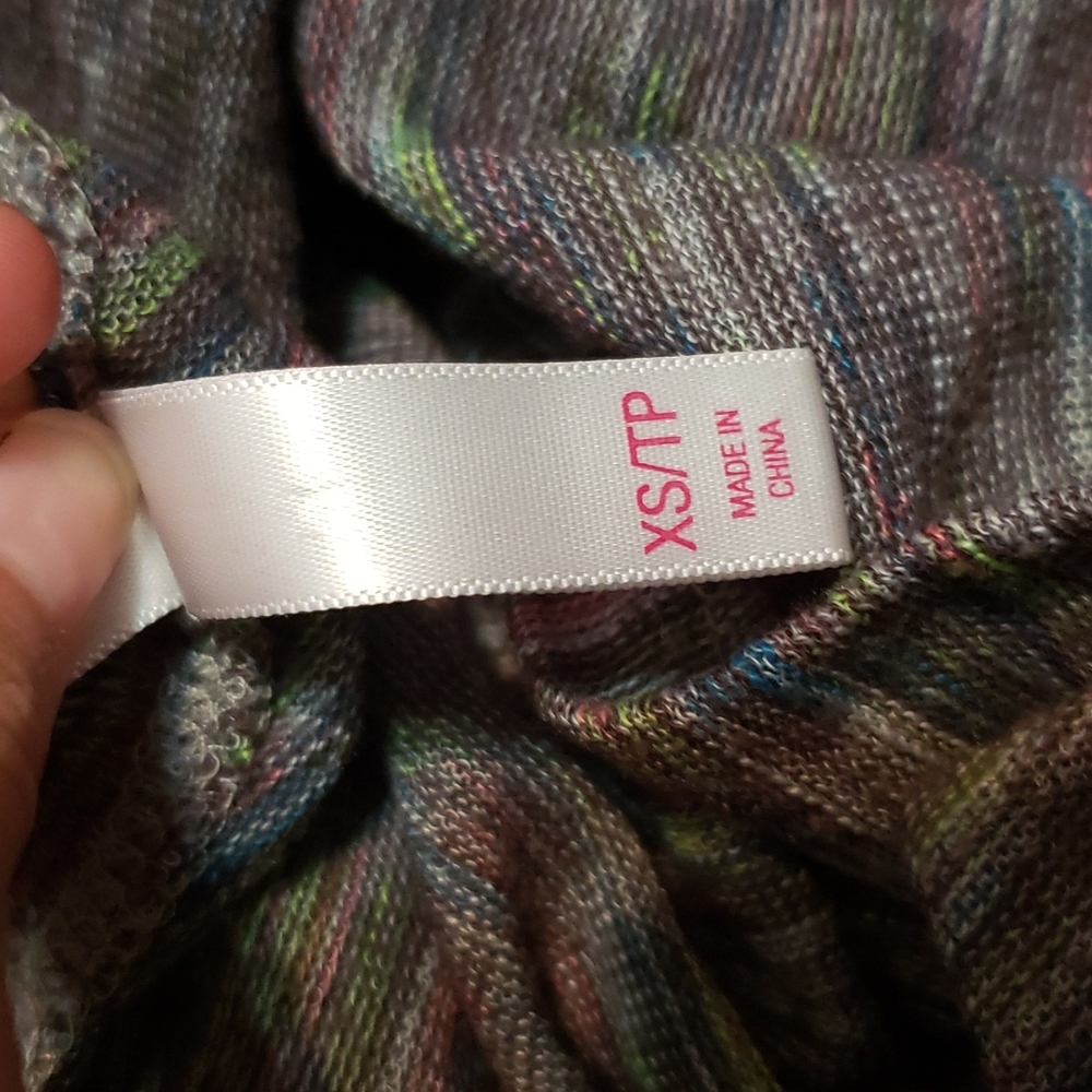 🔴 🆓️ FREE* Y2K Early-2000's Xhilaration Heathered Neon Soft Summer Tank Top - Picture 4 of 7